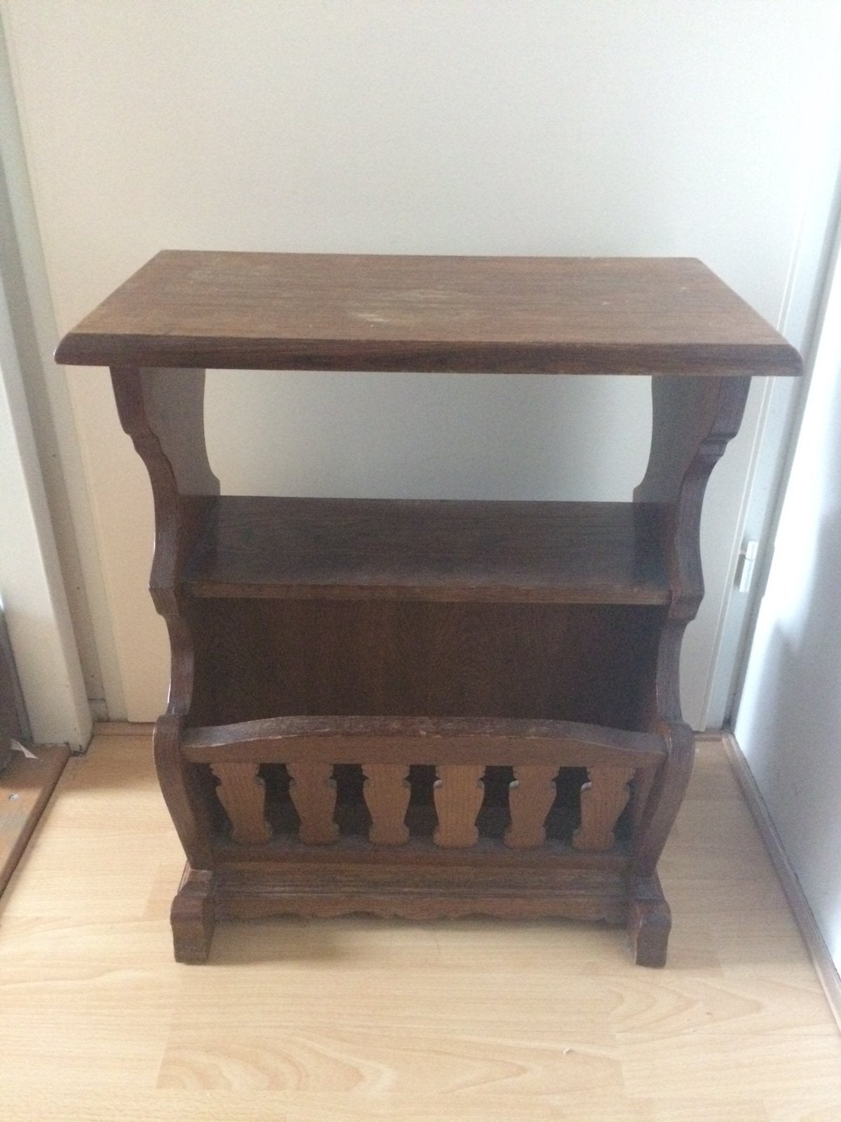 Kranten tafel, Ophalen, Meerdere vakken, Gebruikt, Vintage