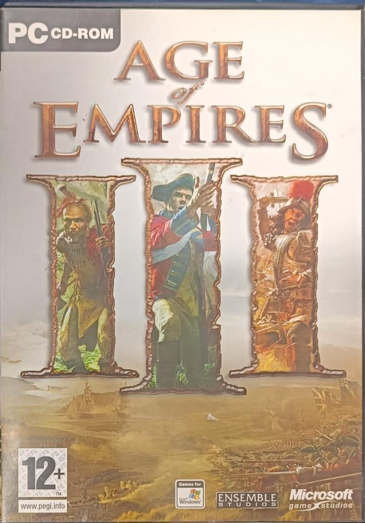 Age of Empires III PC CD, 1 speler, Ophalen of Verzenden, Zo goed als nieuw, Strategie en Constructie