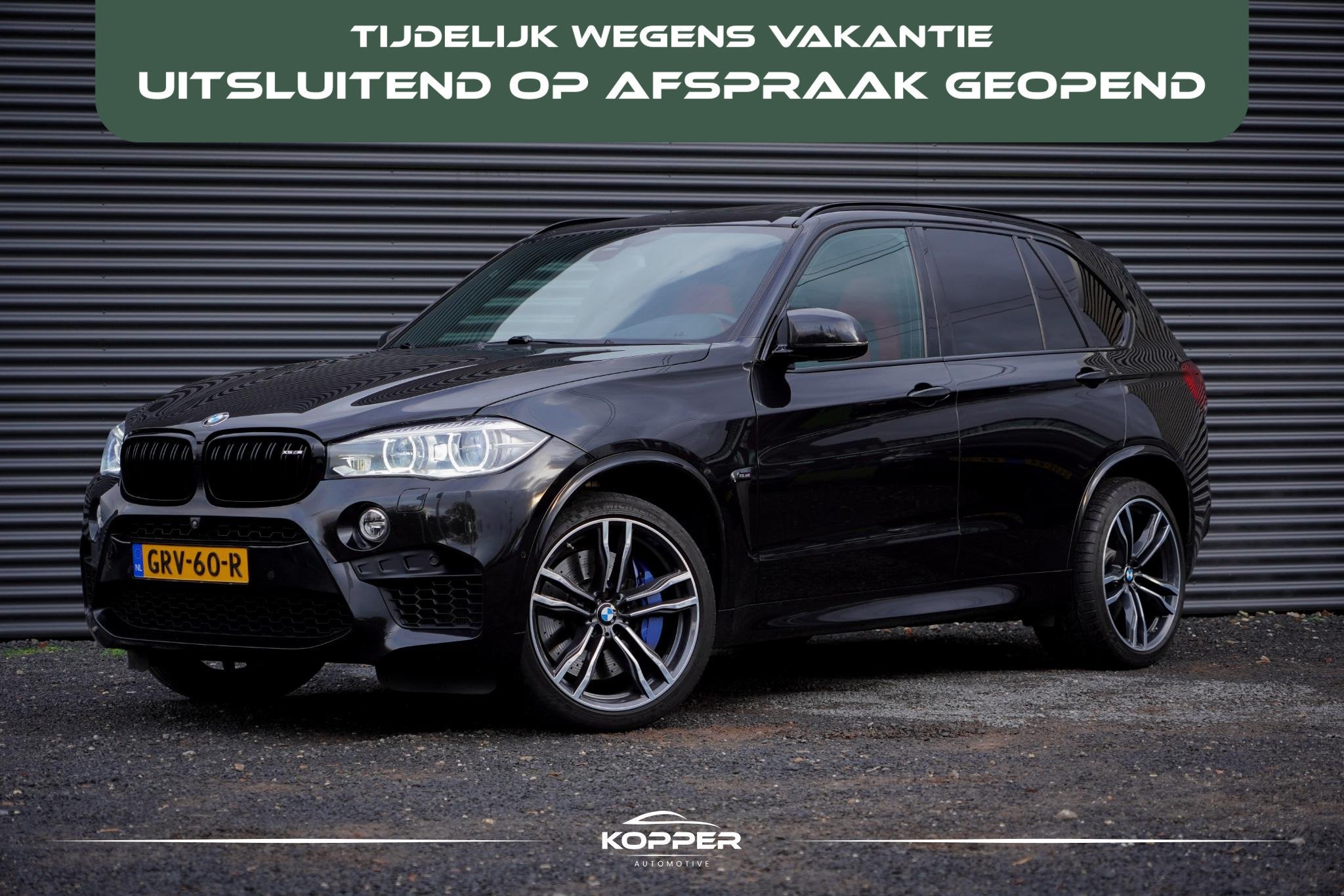 BMW X5 M / Pano / HUD / 21'' / Rear Seat Entertainment / B&O, Automaat, Gebruikt, 4395 cc, Zwart