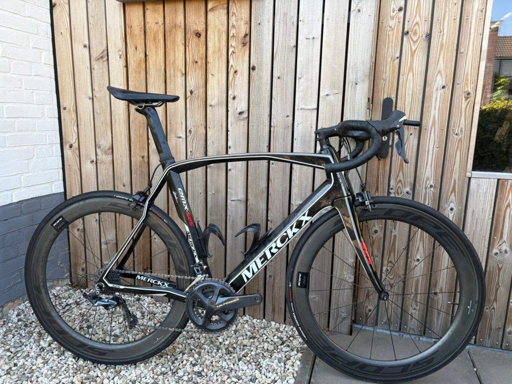 Eddy Merckx EMX 525 full carbon shimano Ultegra 2x11 maat L, Fietsen en Brommers, Fietsen | Racefietsen, 28 inch, Gebruikt, Carbon