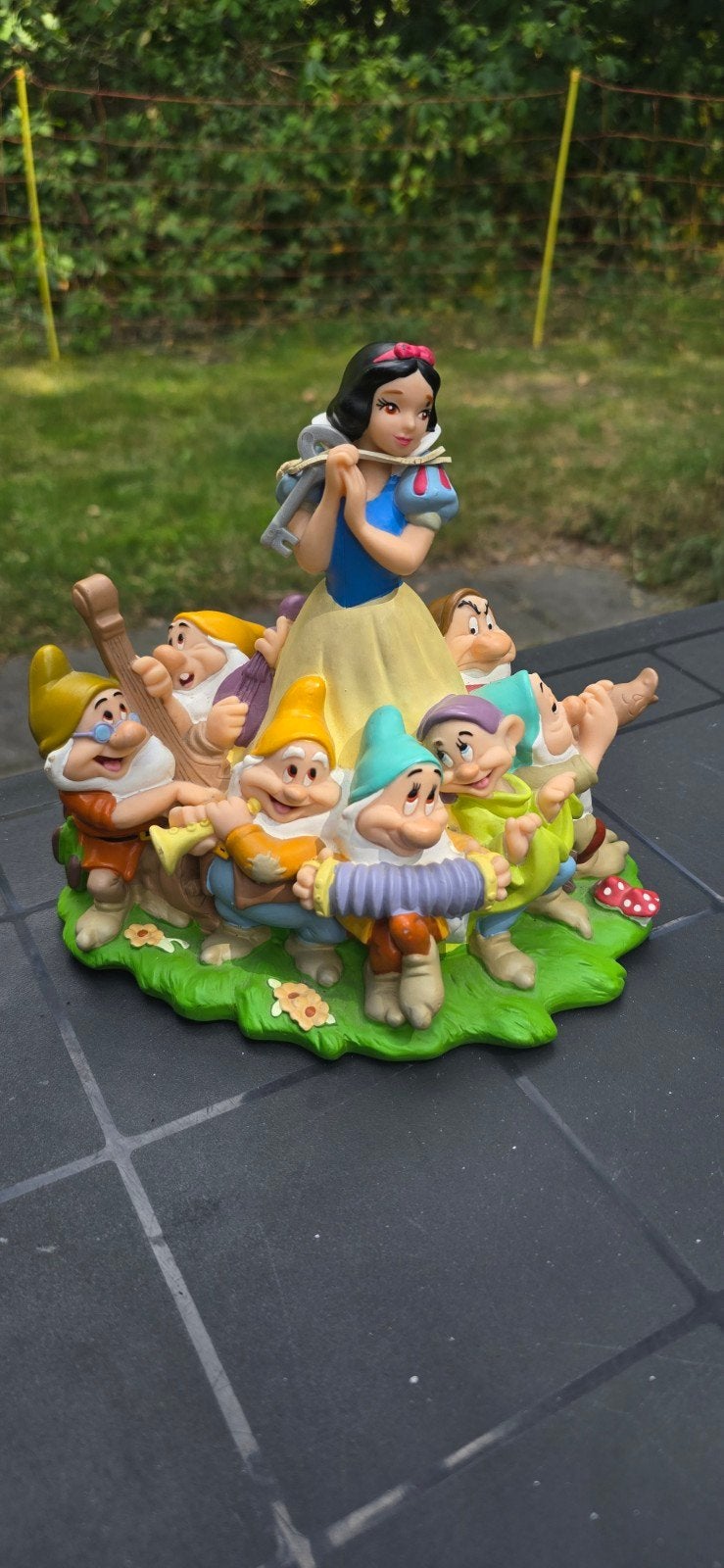 Bullyland ( disney licentie) sneeuwwitje en de 7 dwergen, Verzamelen, Ophalen of Verzenden, Zo goed als nieuw, Beeldje of Poppetje