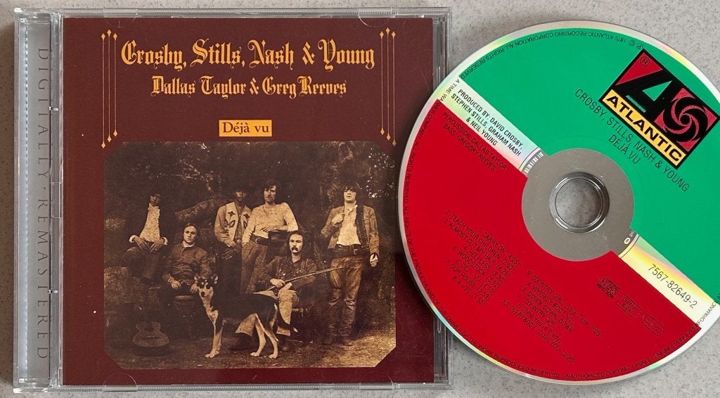 CROSBY STILLS NASH & YOUNG - Deja vu ( CD ), Cd's en Dvd's, Cd's | Rock, Ophalen of Verzenden, Zo goed als nieuw, Poprock