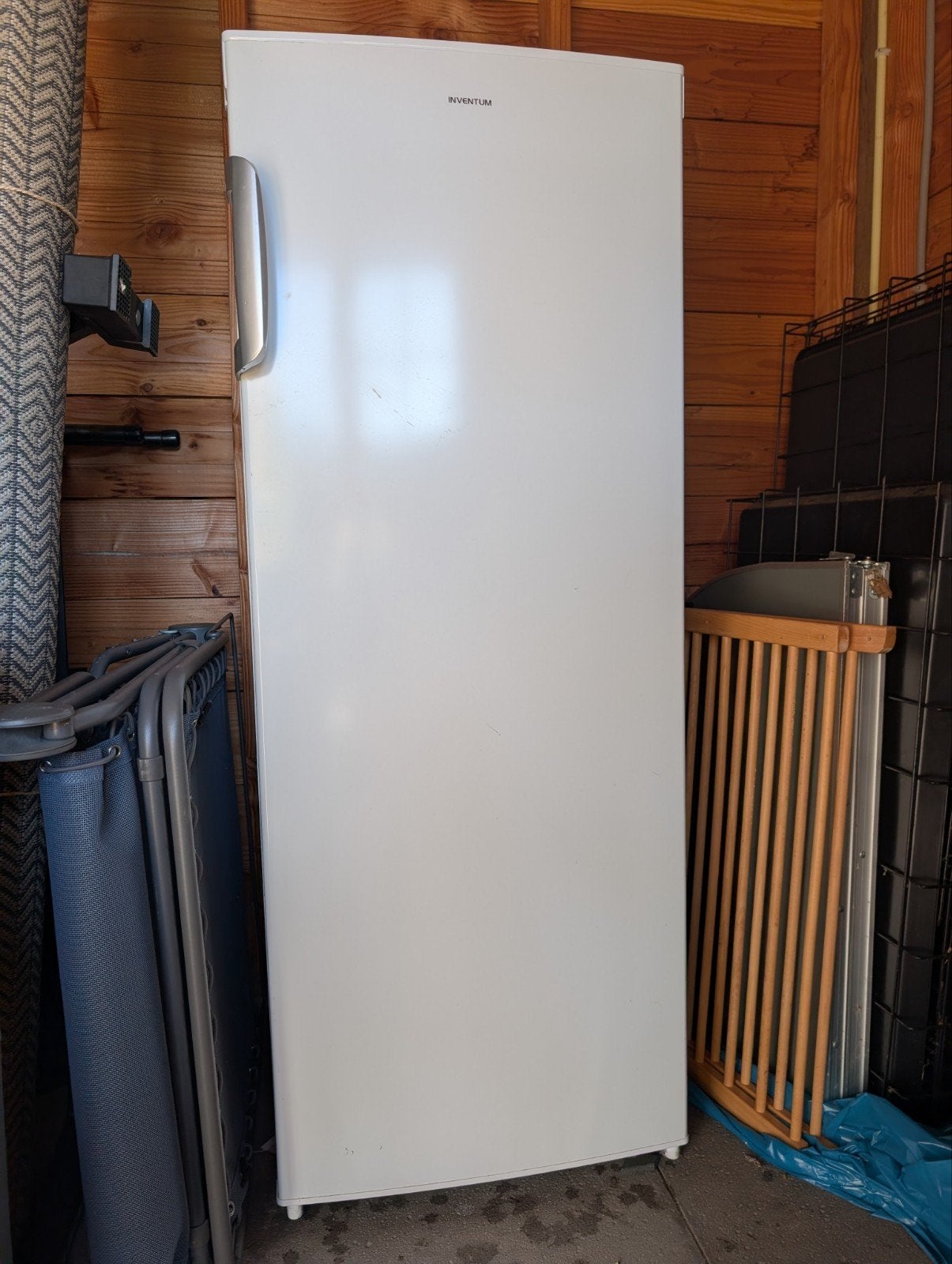 Koelkast Inventum EDK142A++ 55x55x142cm, Witgoed en Apparatuur, Ophalen, 200 liter of meer, 140 tot 160 cm, 45 tot 60 cm