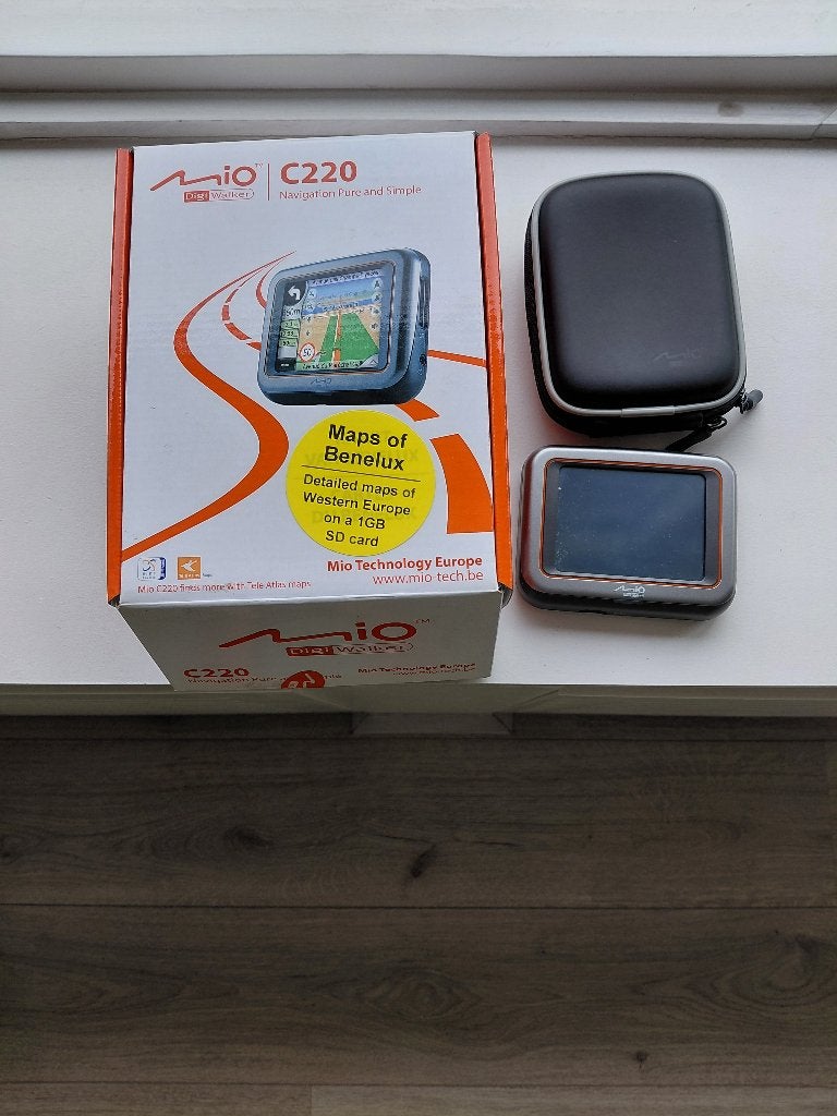 Mio C220 Navigatie, Auto diversen, Ophalen of Verzenden, Zo goed als nieuw