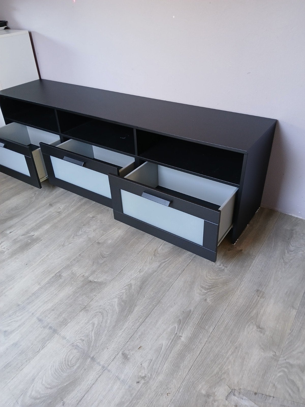 Tv kast als nieuw 1m80 breed, Huis en Inrichting, Kasten | Televisiemeubels, Ophalen of Verzenden, Zo goed als nieuw, 25 tot 50 cm