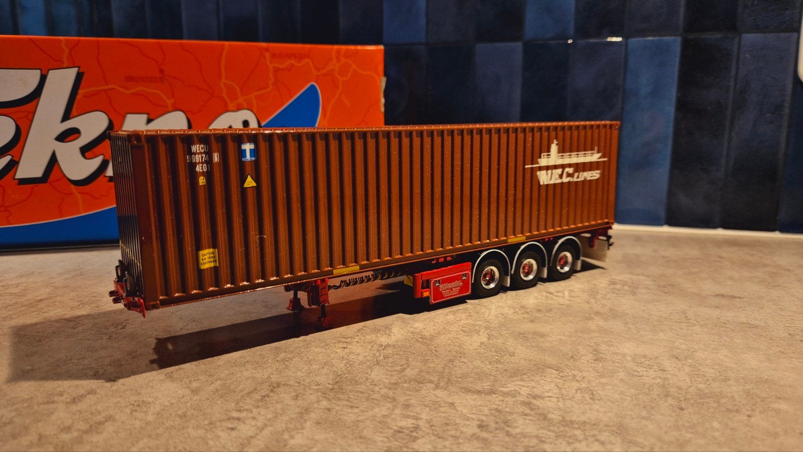 Tekno Weeda "The Don" trailer, Ophalen of Verzenden, Nieuw, Bus of Vrachtwagen, Tekno