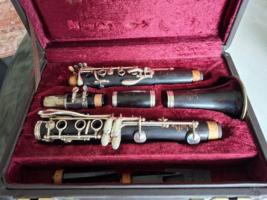 Bes-klarinet Buffet Crampon E13 met koffer, Bes-klarinet, Gebruikt, Ophalen of Verzenden, Met koffer