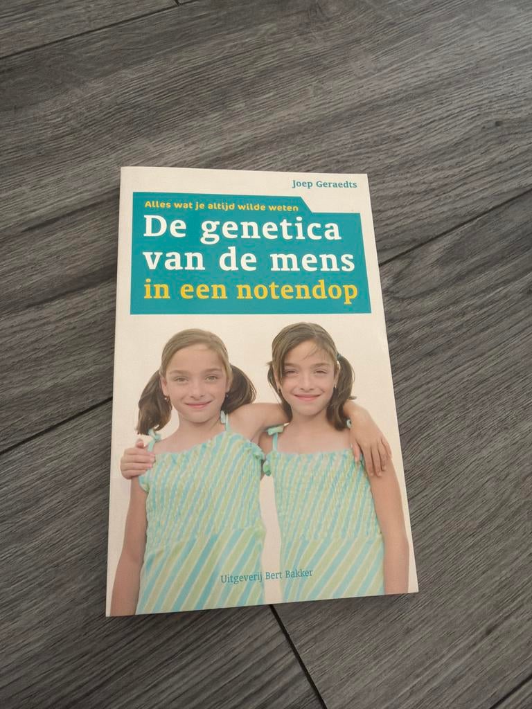 De Genetica van de Mens in een Notendop - Joep Geraedts, Ophalen of Verzenden, Gelezen, Natuurwetenschap