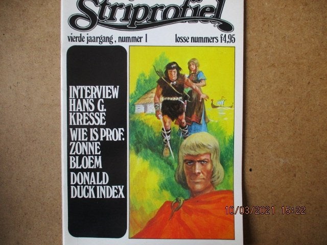 adv0393 striprofiel 1, Eén stripboek, Ophalen, Gelezen
