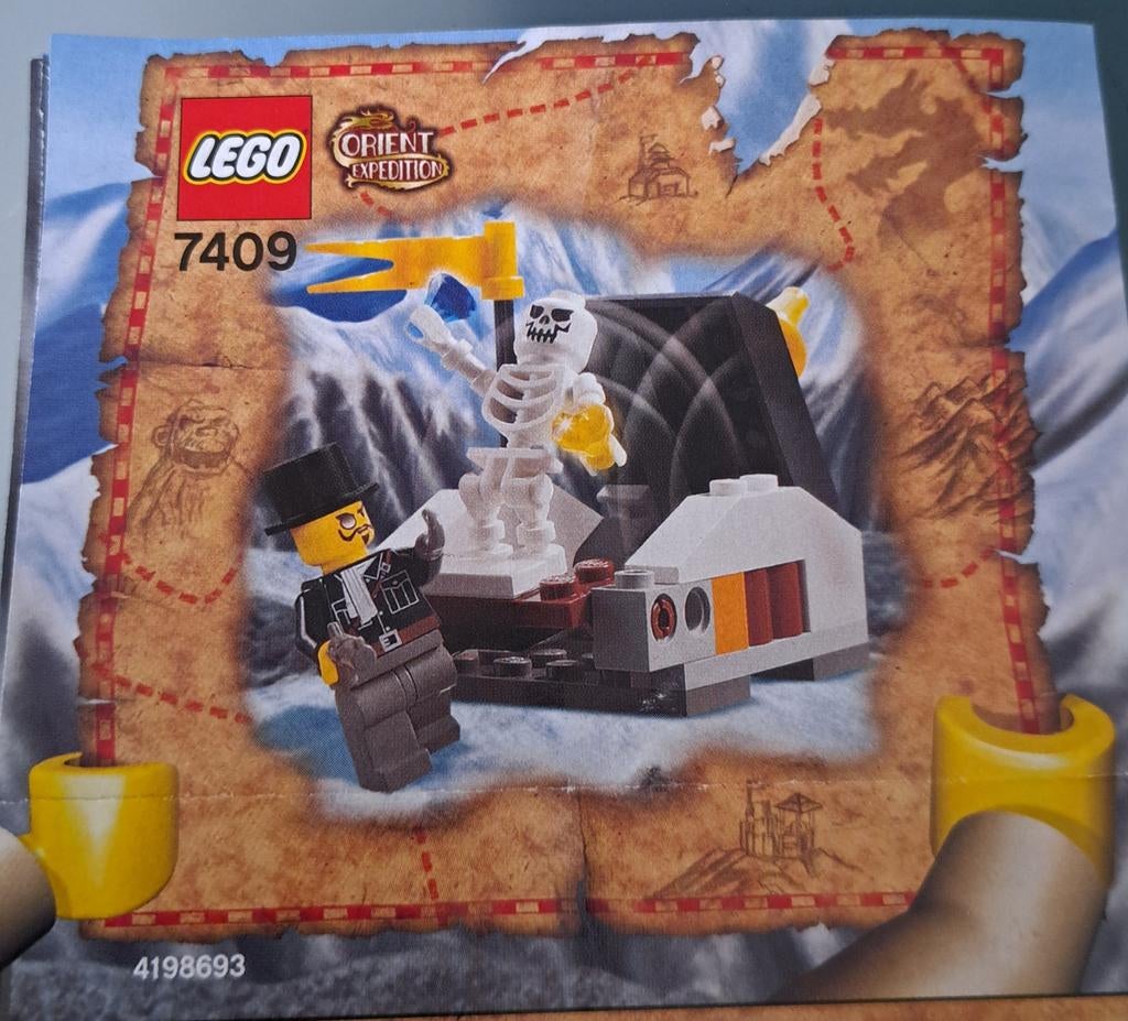 Lego Orient Expedition 7409: Dragon Fortress (compleet), Ophalen, Gebruikt, Overige thema's, Lego