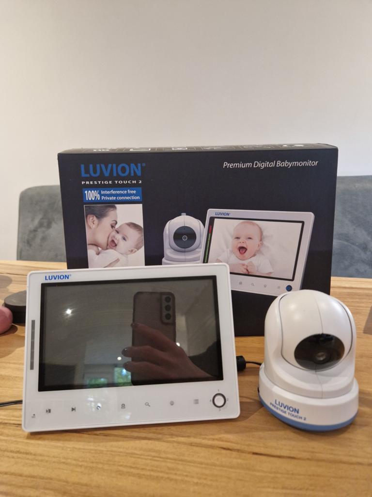 Luvion Prestige Touch 2 babyfoon (optioneel met 2e camera), Ophalen, Gebruikt, 250 meter of meer, Camera