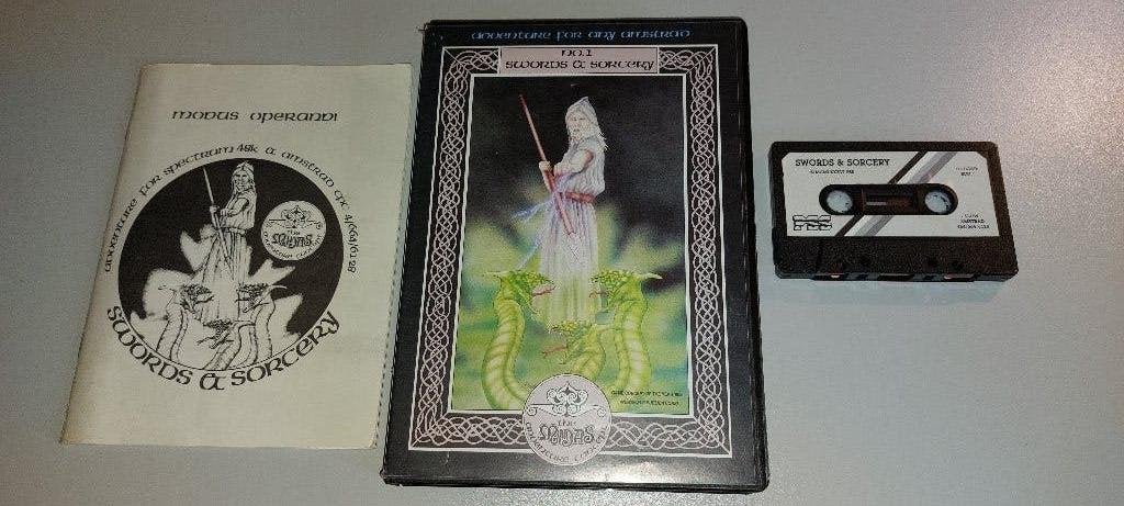 Amstrad/Schneider CPC software op cassette: Swords & Sorcery, Computers en Software, Vintage Computers, Ophalen of Verzenden