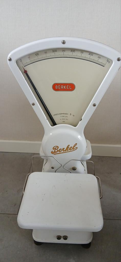 Ouderwetse Berkel weegschaal, Witgoed en Apparatuur, Weegschalen, Ophalen of Verzenden, Zo goed als nieuw, 1 tot 500 gram, Minder dan 10 kg