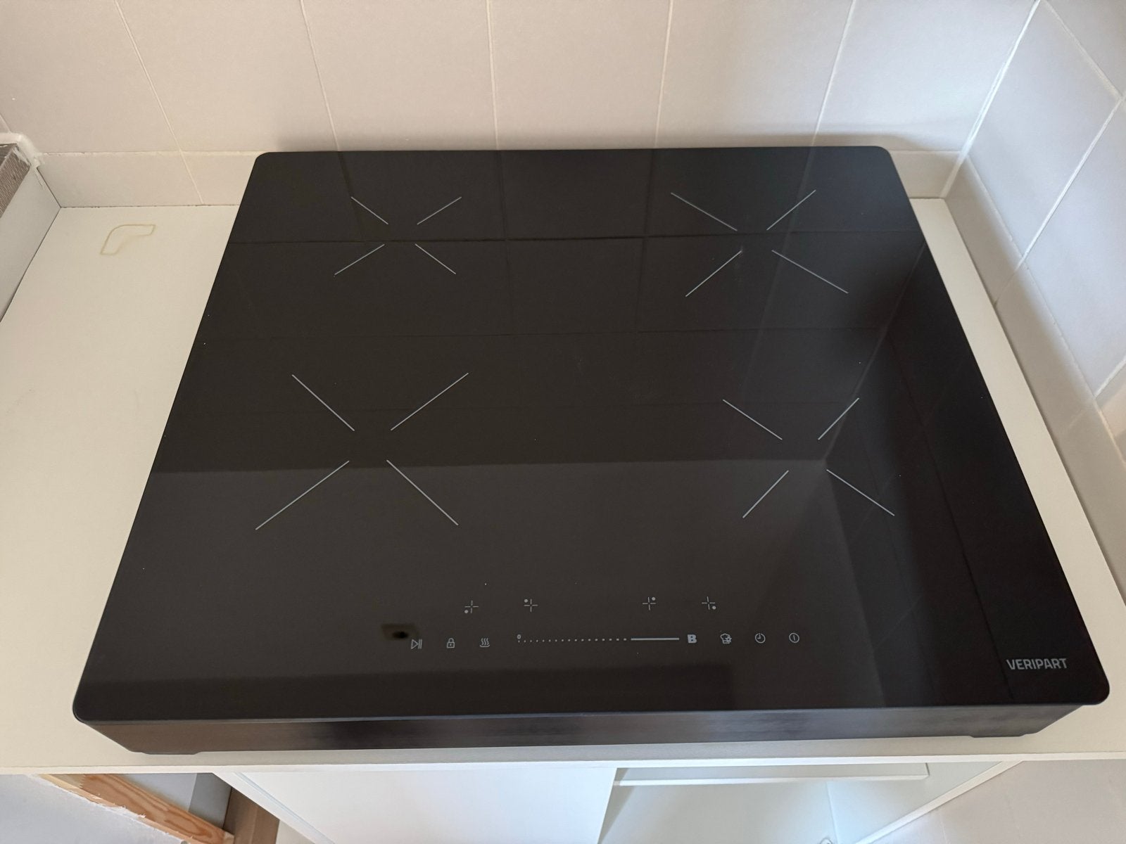 Nieuw Veripart elektrische kookplaat met Perilex stekker, Witgoed en Apparatuur, Ophalen, Nieuw, 4 kookzones, Vrijstaand