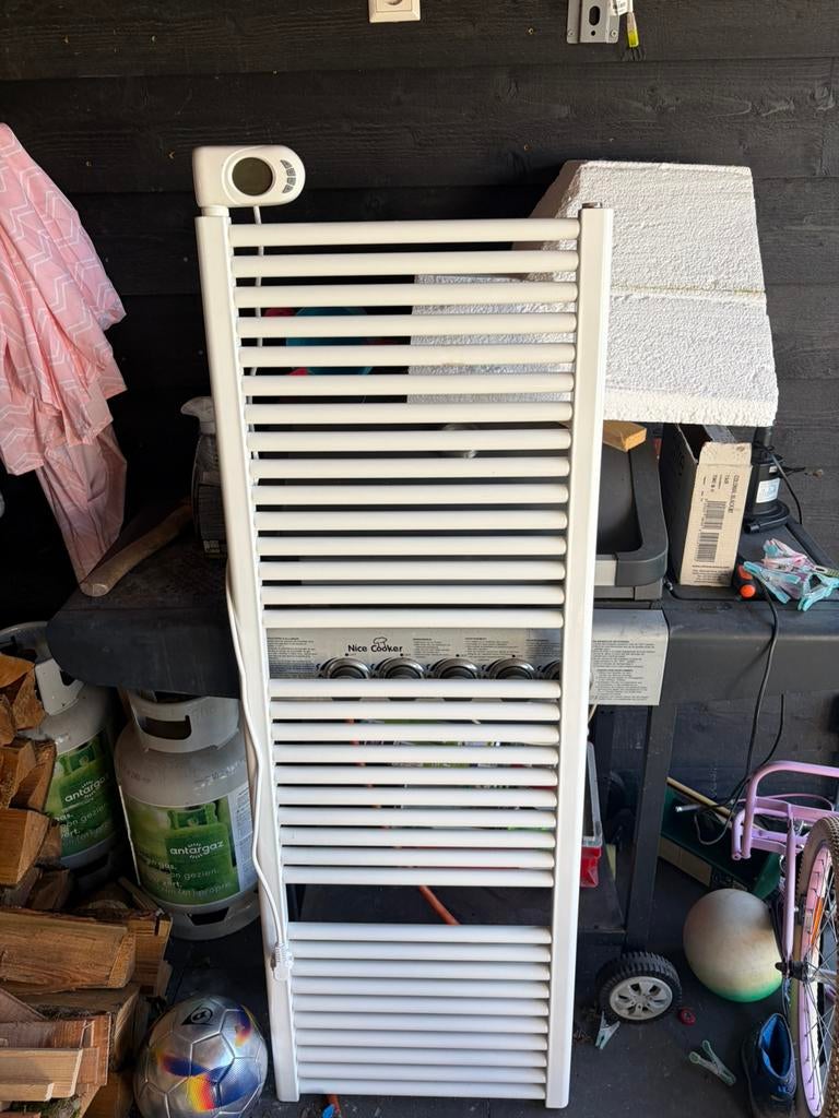 Elektronische radiator, Ophalen, Gebruikt