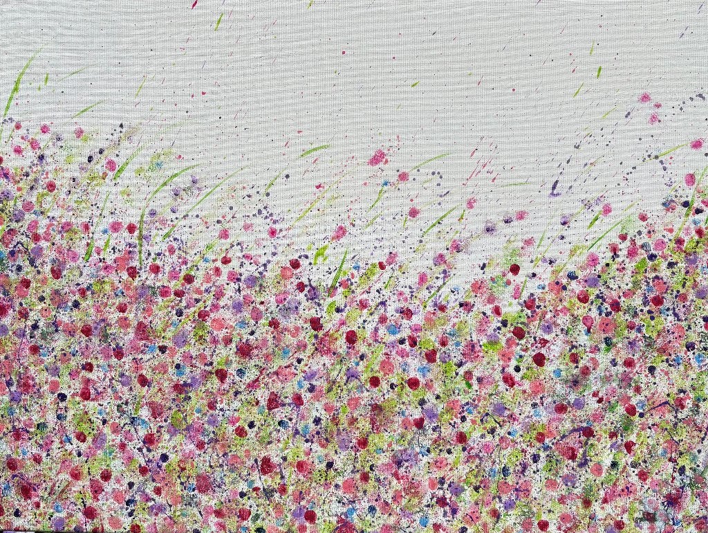 Schilderij acryl op canvas, Ophalen