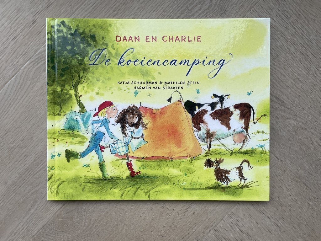 Daan en Charlie en de koeiencamping, Boeken, Kinderboeken | Kleuters, 5 of 6 jaar, Fictie algemeen, Jongen of Meisje, Mathilde Stein en Katja Schuurman