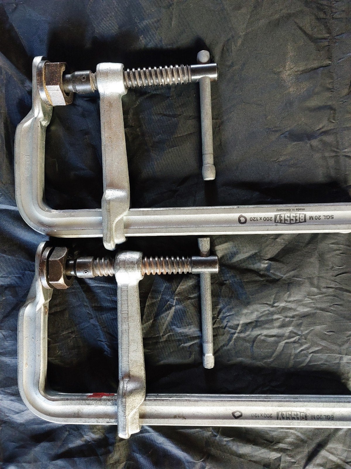 Bessey constructieklemmen 2x SGL 20 M, Doe-het-zelf en Verbouw, Gereedschap | Handgereedschap, Ophalen of Verzenden, Zo goed als nieuw