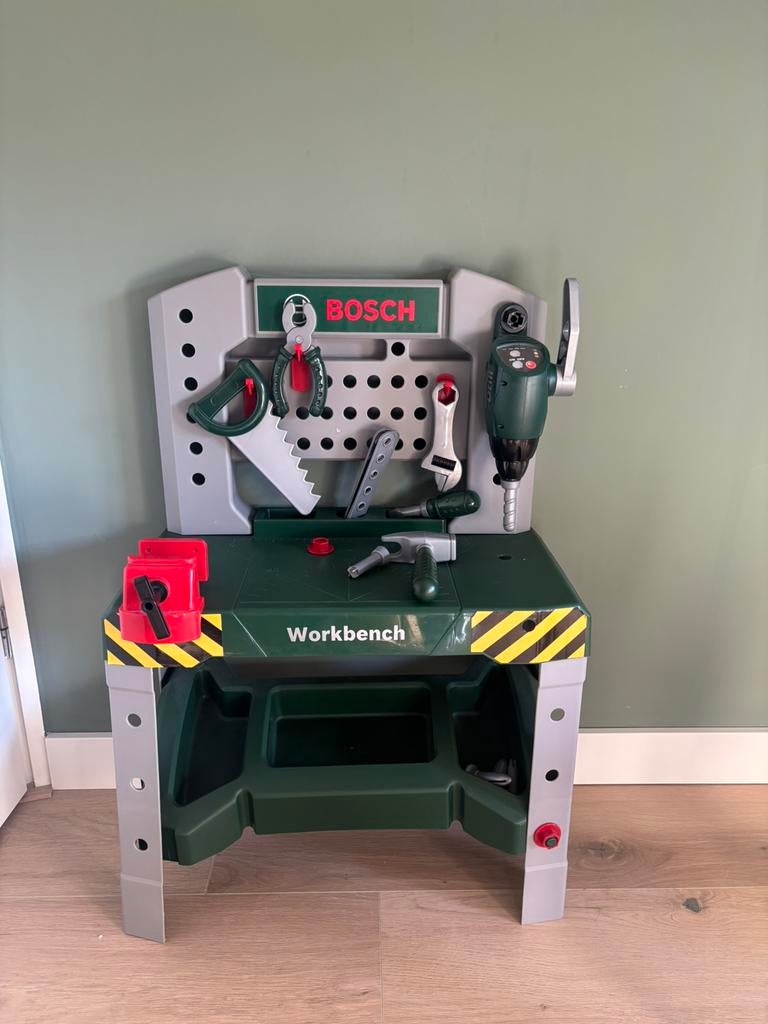 Werkbank bosch kids, Ophalen, Zo goed als nieuw