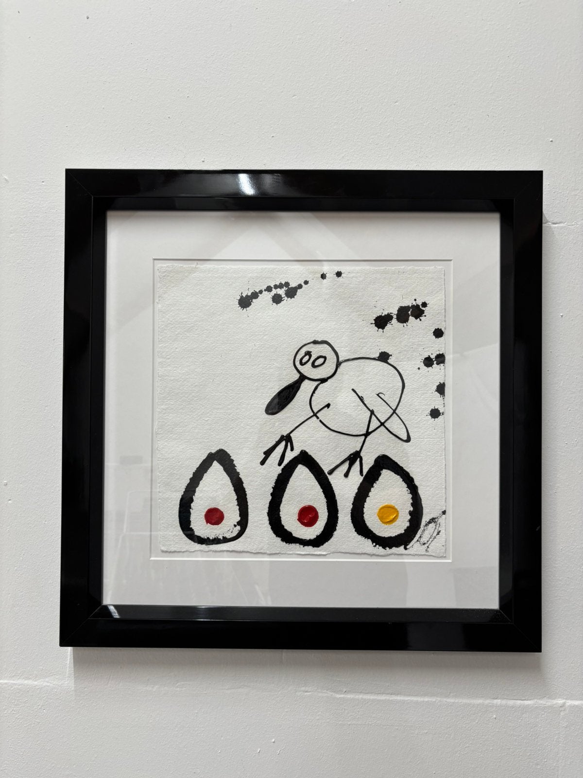 Surrealistisch werk Joan Miró door Incado Denemarken., Huis en Inrichting, Ophalen of Verzenden, Gebruikt