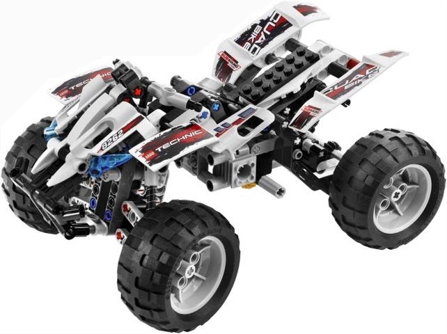 Lego Technic 8262 Quad Bike, Ophalen of Verzenden, Gebruikt, Complete set, Lego