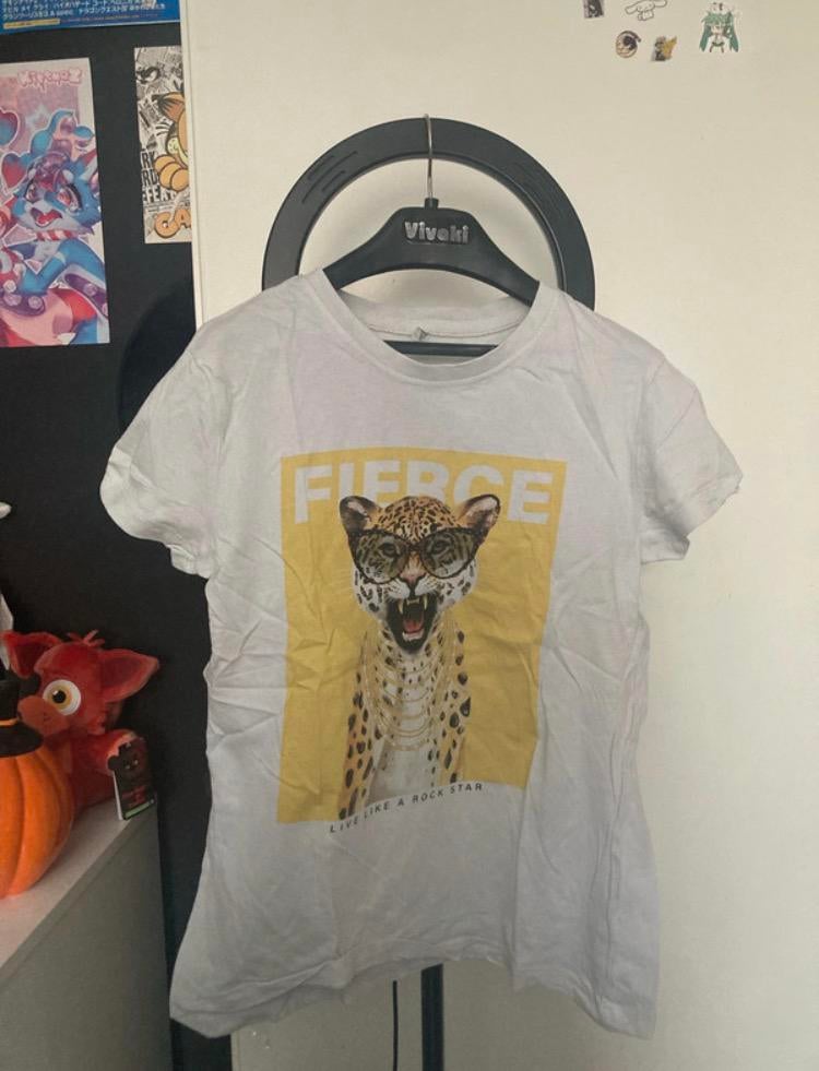 Wit t-shirt, Kleding | Heren, Ophalen of Verzenden, Zo goed als nieuw, Maat 46 (S) of kleiner, Wit