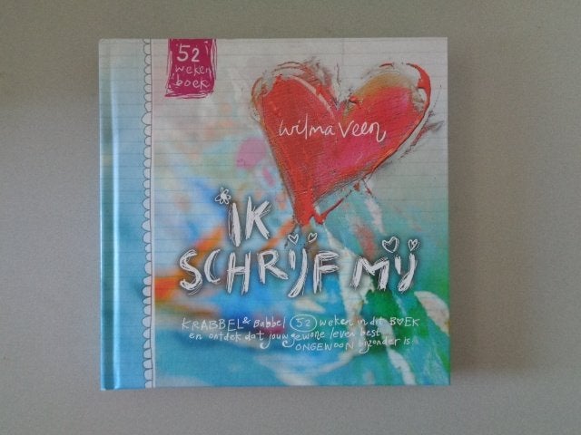 Ik schrijf mij - 52 weken boek - Wilma Veen, Ophalen of Verzenden, Zo goed als nieuw, Wilma Veen, Christendom | Katholiek