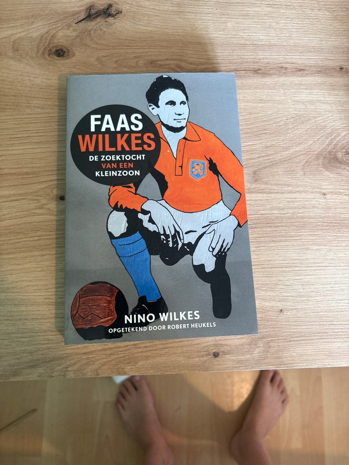 Faas Wilkes: De zoektocht van een kleinzoon - Boek, Boeken, Ophalen of Verzenden, Zo goed als nieuw, Overige sporten