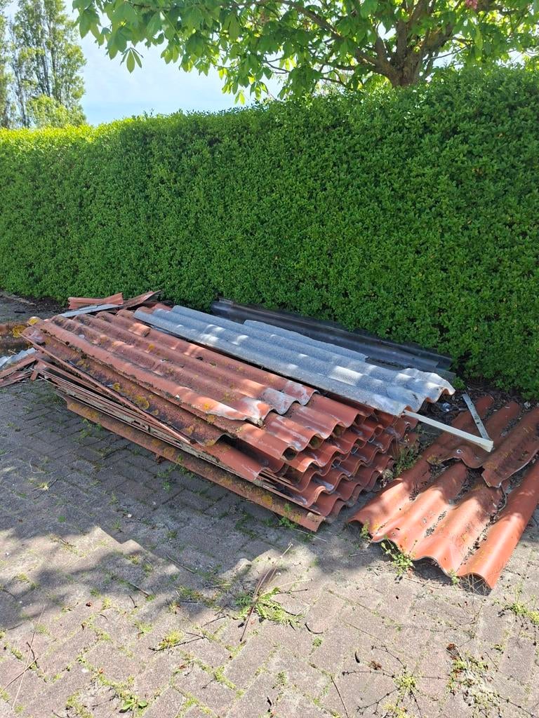 Gratis dakplaten, Ophalen, Rolsteiger of Kamersteiger, Minder dan 2 meter