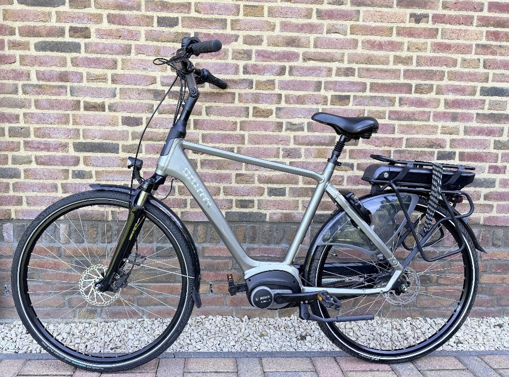 Sparta a-shine. Bosch hmb. 2023 .57 cm.met accu testrapport, Sparta, Versnellingen, Zo goed als nieuw, 57 tot 61 cm