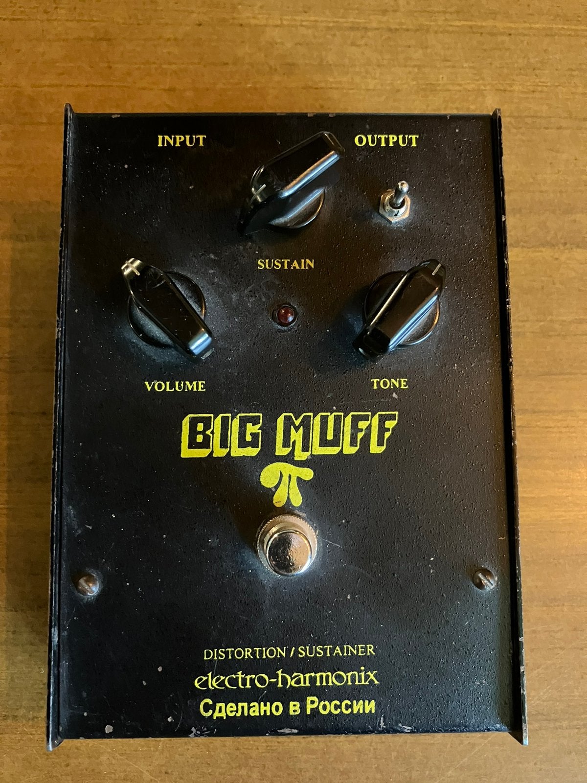 Big Muff Pi made in Russia Electro Harmonix, Ophalen of Verzenden, Gebruikt, Distortion, Overdrive of Fuzz