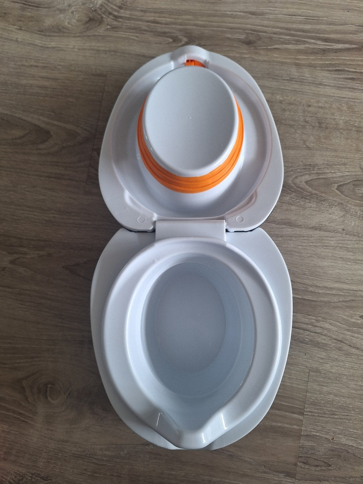 Draagbaar opvouwbaar potje - Pinguïn design, Ophalen of Verzenden, Gebruikt