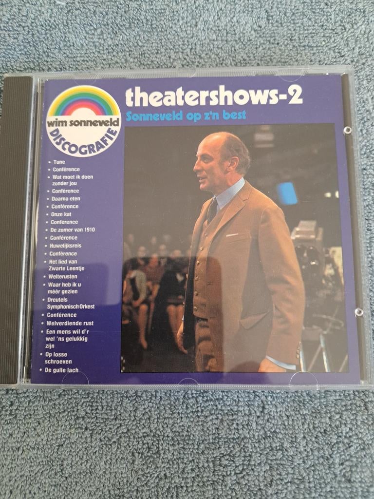 Wim Sonneveld Theatershows-2 CD - Sonneveld op z'n best, Ophalen of Verzenden, Zo goed als nieuw