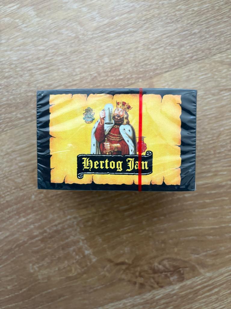 Hertog Jan kladblok, Verzamelen, Biermerken, Verzenden, Zo goed als nieuw, Flesje(s), Hertog Jan