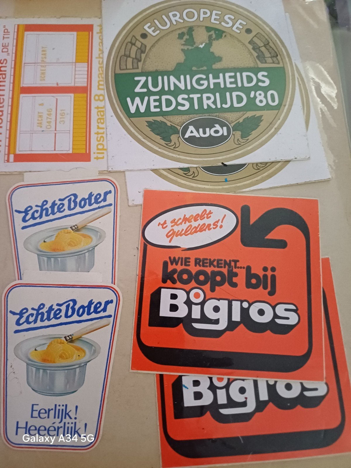 Diverse stickers, Verzamelen, Ophalen, Zo goed als nieuw