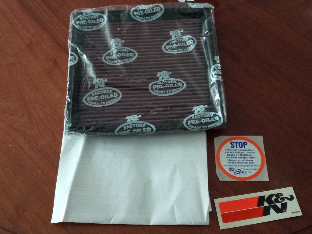 K&N paneel filter voor Bmw 3 serie & z3 Modellen