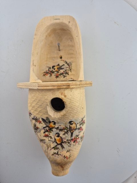 Vogelhuisje Klomp met vogeltjes afbeeldingen, Ophalen of Verzenden, Nieuw