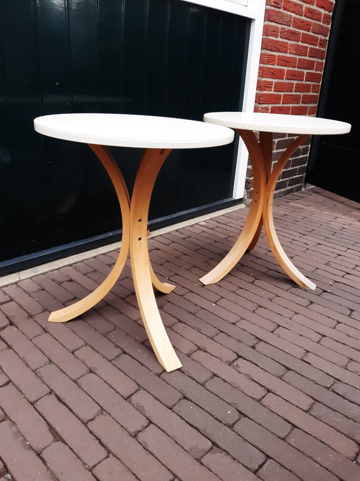 Ronde tafeltjes Ikea Fornbro, Ophalen, Rond, Minder dan 55 cm, 45 tot 60 cm