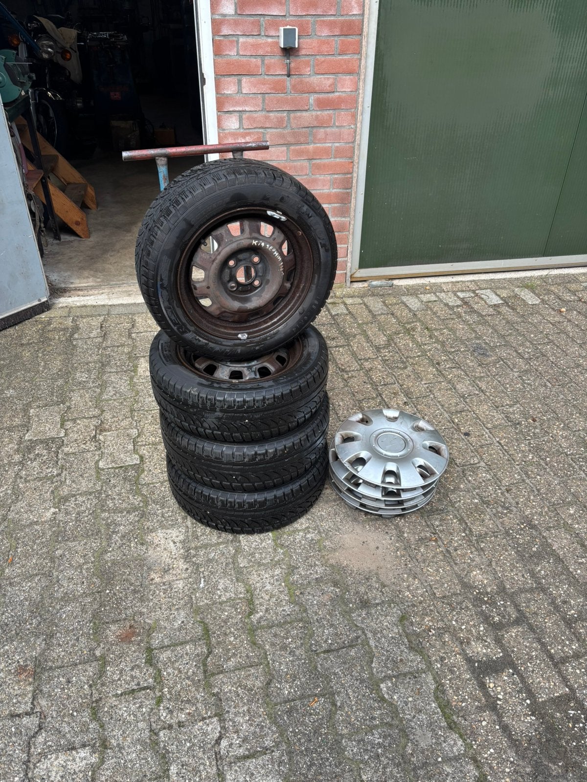 Winterset 14 inch, Auto-onderdelen, Ophalen, 14 inch, Gebruikt, Banden en Velgen