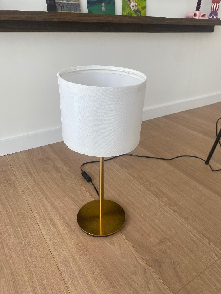 Nachtlampje IKEA wit goud nieuw, Ophalen, Nieuw, Metaal, Minder dan 50 cm