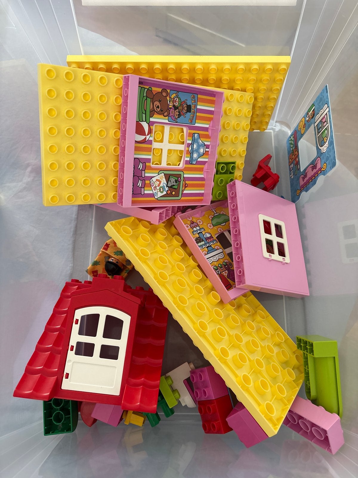 Duplo huis - Grote set met diverse onderdelen, Kinderen en Baby's, Speelgoed | Duplo en Lego, Ophalen, Gebruikt, Complete set