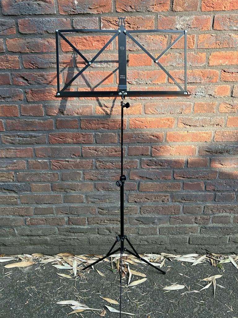 Zwarte muziekstandaard K&M, Verzenden, Gebruikt, Muziekstandaard, Overige instrumenten