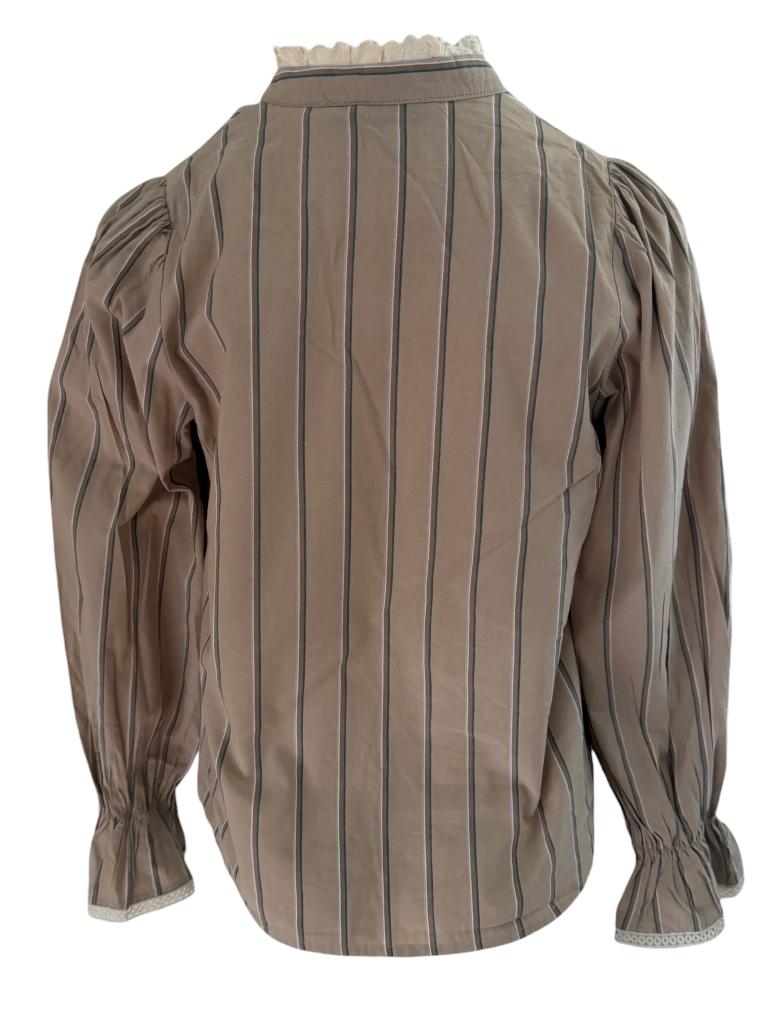 Costa Mani blouse NIEUW S, Kleding | Dames, Beige, Nieuw, Ophalen of Verzenden, Korte mouw