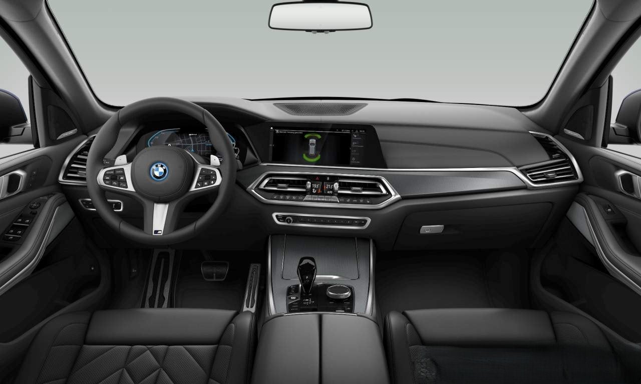 BMW X5 xDrive45e High Executive M Sport | Panoramadak | Head, Verwarmde buitenspiegels, Gebruikt, 394 pk, Zwart