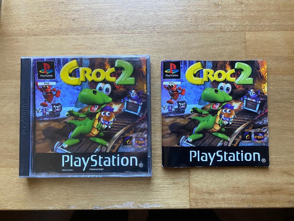 croc 2 ps1, Spelcomputers en Games, Games | Sony PlayStation 1, 1 speler, Racen en Vliegen, Ophalen of Verzenden, Zo goed als nieuw