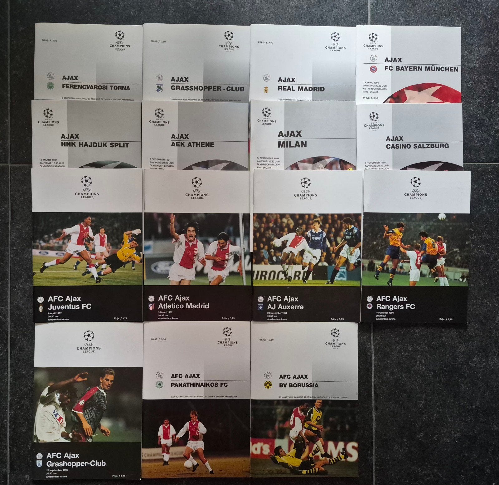 ajax grote collectie programma's boeken dvd video, Ophalen, Zo goed als nieuw, Ajax, Boek of Tijdschrift