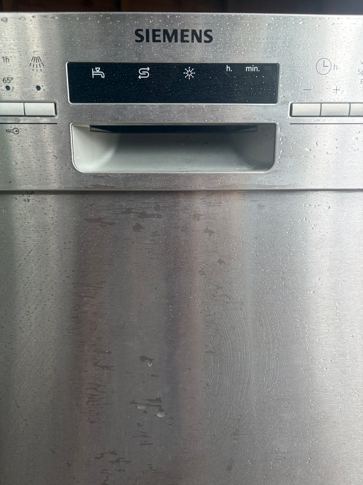 Siemens iQ300 vaatwasser RVS – SN436S03IE – Werkt perfect, Ophalen, Gebruikt, Inbouw, Minder dan 85 cm