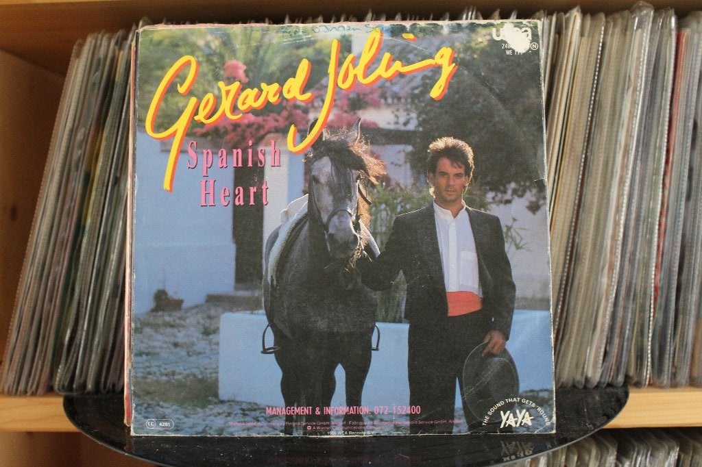 7" Single Gerard Joling - Spanish Heart / Blue, Gebruikt, 7 inch, Ophalen of Verzenden, Pop