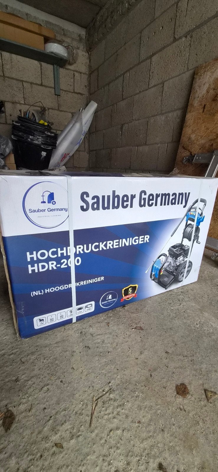 Sauber Germany Hogedrukreinig,, Ophalen