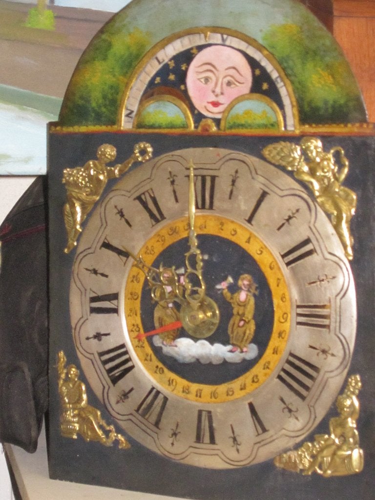 Antiek Gronings uurwerk, Ophalen of Verzenden